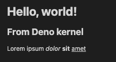 API example